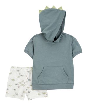 Conjunto De 2 Prendas Con Capucha Y Dinosaurio Carter's