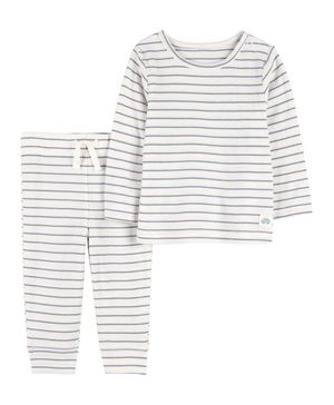 Conjunto De 2 Prendas De Pantalón A Rayas Carter's