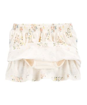 Conjunto De 2 Prendas Falda Pantalón Floral Y Conejito Carter's