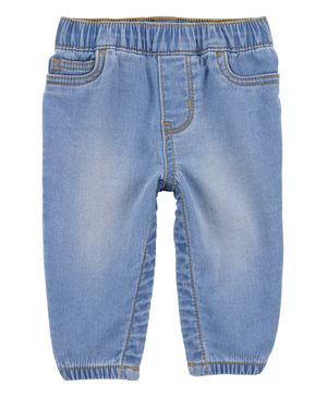 Jeans De Mezclilla Pull-On Con Broches Oshkosh B'Gosh