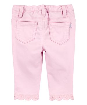 Jeans Tejido Con Dobladillo Bordado Oshkosh B'Gosh