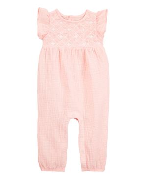 Jumpsuit De Gasa De Algodón Carter's