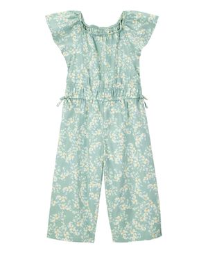 Jumpsuit De Manga Corta Con Estampado Floral Oshkosh B'Gosh