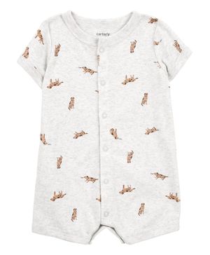 Jumpsuit De Manga Corta Con Perro Carter's