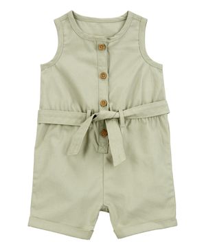 Jumpsuit Sin Mangas De Lona Carter's