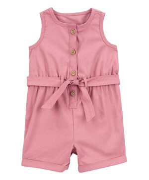 Jumpsuit Sin Mangas De Lona Carter's