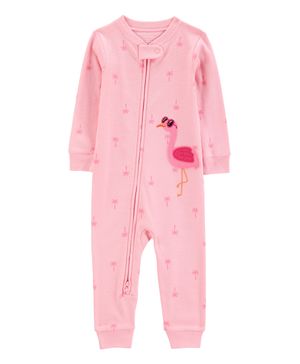 Mameluco Estampado De Flamingos Ajuste Perfecto Carter's