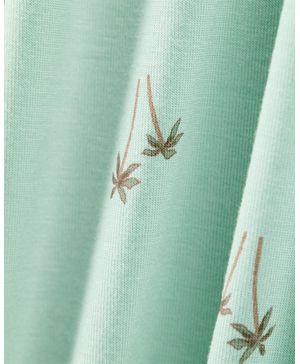 Mameluco Purely Soft Estampado De Palmeras Ajuste Perfecto Carter's