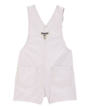 Overol Corto De Rayas Color Púrpura Oshkosh B'Gosh