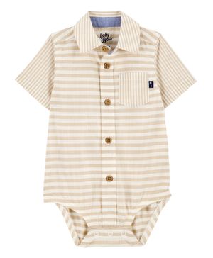 Pañalero A Rayas Y Botones Al Frente Oshkosh B'Gosh