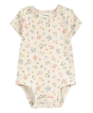 Pañalero De Manga Corta Floral Carter's