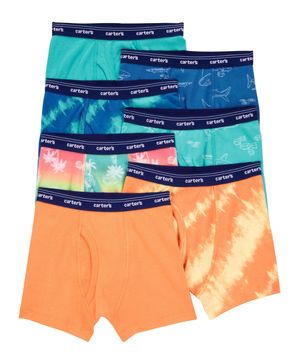 Paquete De 7 Calzones Tipo Boxer De Algodón Carter's