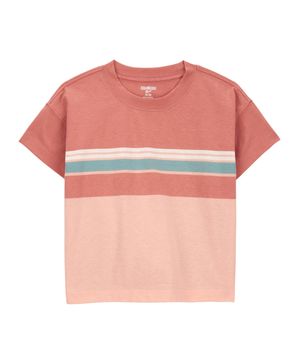 Playera De Manga Corta Con Bloques De Color Oshkosh B'Gosh