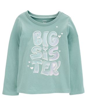Playera Gráfica Big Sister Carter's