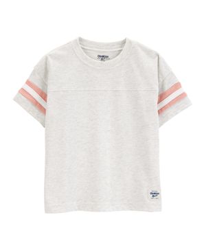 Playera Manga Corta De Punto Estampado De Playa Oshkosh B'Gosh