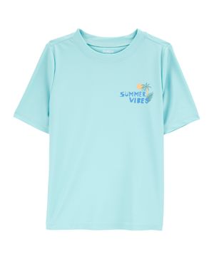 Playera Para Nadar Manga Corta Estampado Tropical Oshkosh B'Gosh