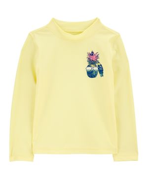 Playera Para Nadar Manga Larga Estampado Piña Oshkosh B'Gosh