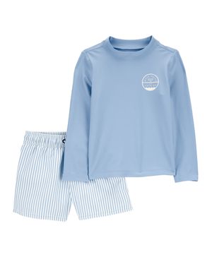 Traje De Baño De 2 Prendas Estampado Ballena Carter's