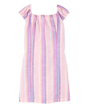 Vestido De Popelina A Rayas Oshkosh B'Gosh