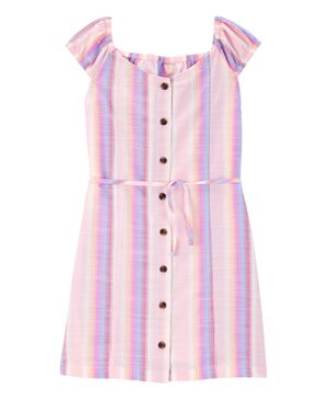 Vestido De Popelina A Rayas Oshkosh B'Gosh