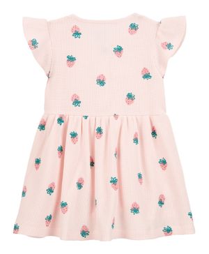 Vestido Termal Con Estampado De Fresas Carter's