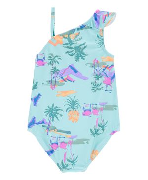 Traje De Baño De 1 Prenda Tropical Oshkosh B'Gosh