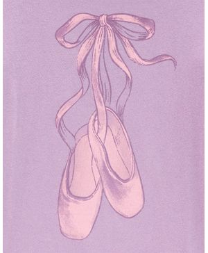 Playera con gráfico de ballet Carter's