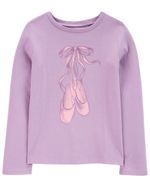 Playera_Con_Grafico_De_Ballet_Morado_3S140510_2