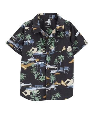 Camisa Con Botones Y Manga Corta Oshkosh B'Gosh
