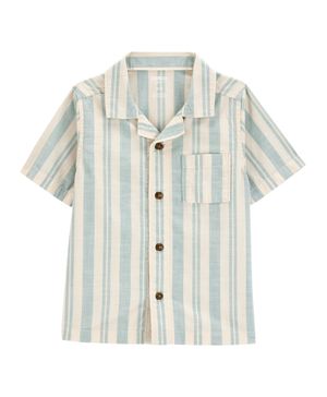 Camisa Con Botones Y Manga Corta Oshkosh B'Gosh