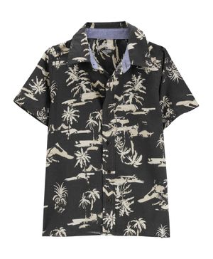 Camisa Con Botones Y Manga Corta Oshkosh B'Gosh