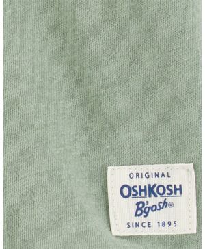 Camiseta Cuello Tipo Henley Con Bolsillo Oshkosh B'Gosh