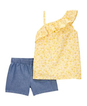 Conjunto de 2 prendas Con Shorts Floral Carter's