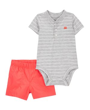 Conjunto de 2 prendas Con Shorts Sin Cordones Carter's