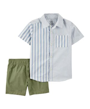 Conjunto de 2 prendas Con Shorts Y Botones Carter's