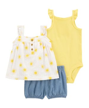 Conjunto de 3 prendas Con Shorts Carter's