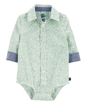 Pañalero Floral Con Botones Al Frente Oshkosh B'Gosh