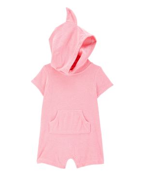 Romper De Algodón Con Capucha Carter's