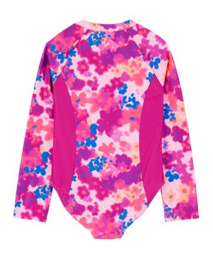 Traje De Baño 1 Pieza Floral