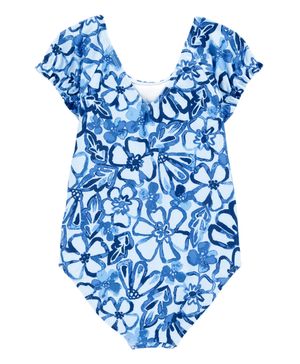 Traje De Baño De 1 Pieza Floral Carter's