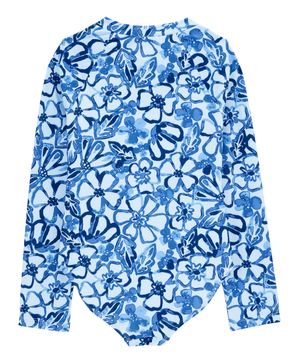 Traje De Baño De 1 Pieza Floral