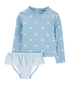 Traje De Baño De 2 Piezas De Pescados Carter's