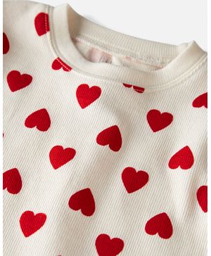 Pijama De 2 Piezas De Algodón Orgánico Corazones Carter's Little Planet