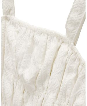 Blusa Sin Mangas Texturizada Fruncida Carter's