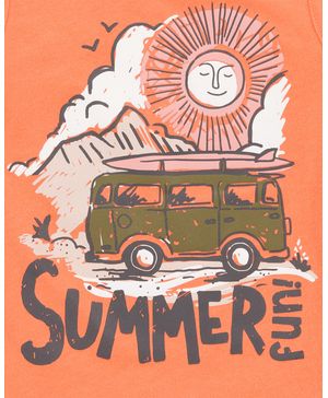 Camiseta Gráfica Sin Mangas Con Summer Carter's