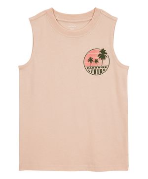 Camiseta Gráfica Sin Mangas Con Surf Carter's
