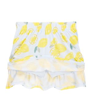 Conjunto De 2 Piezas Con Falda Estampada De Limones Carter's