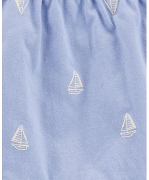 Conjunto De 2 Piezas Con Playera Y Short Con Velero Carter's