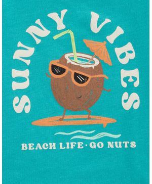 Conjunto De 2 Piezas Con Playera Y Short Pull-On Sunny Vibes Carter's