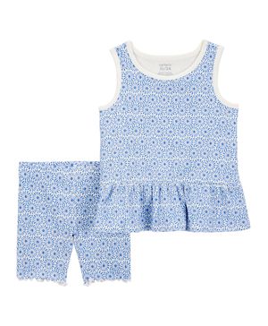Conjunto De 2 Piezas Con Short De Ciclismo Carter's